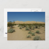 Kelso Dunes im Mojave Nationalpark Postkarte (Vorne/Hinten)