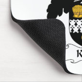 Kelso-Familienwappen Mousepad (Ecke)