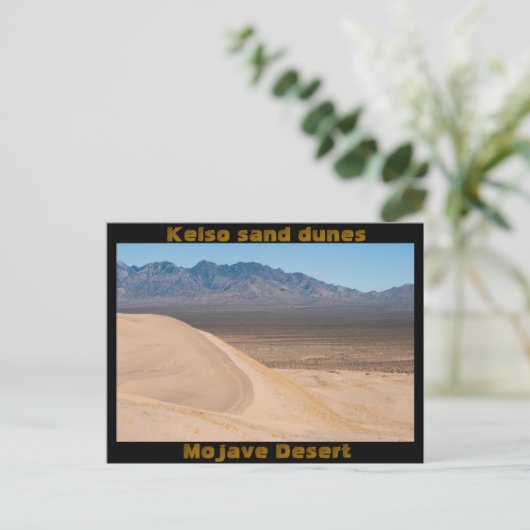 Kelso Sanddünen Postkarte (Stehend Vorderseite)