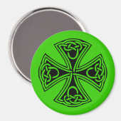 Kelte_cross Magnet (Vorderseite/Rückseite)