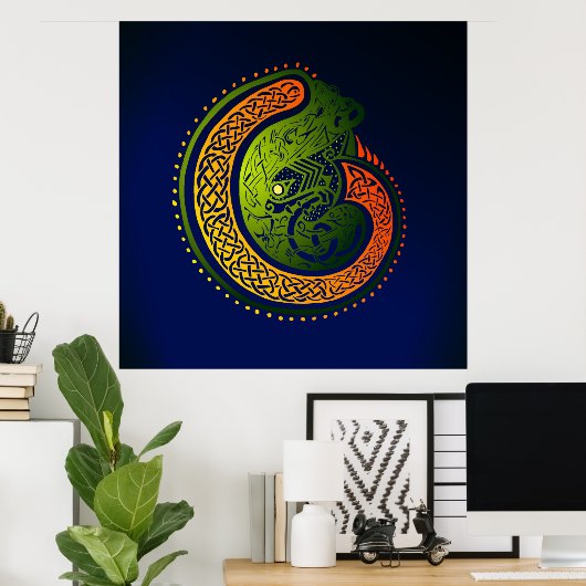 Kelte Poster (Heimbüro)