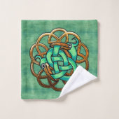 Kelte und Feathers Badhandtuch Set (Waschlappen)