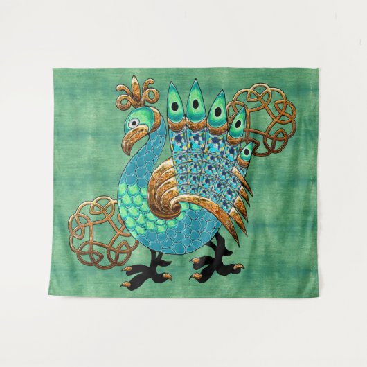 Kelte und Feathers Wandteppich (Vorderseite (Horizontal))