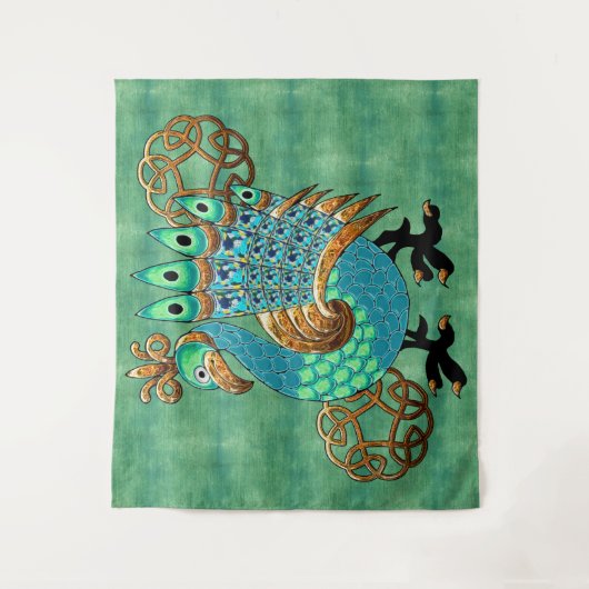 Kelte und Feathers Wandteppich (Vorderseite)