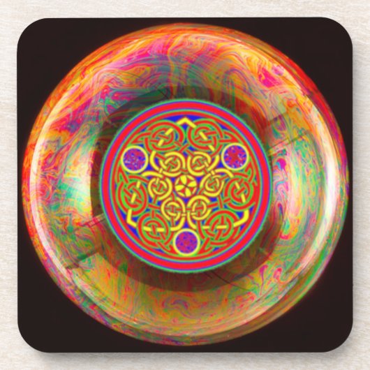 Keltenblase Getränkeuntersetzer (Vorderseite)