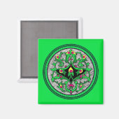 Keltenkartusche Magnet (Vorderseite/Rückseite)