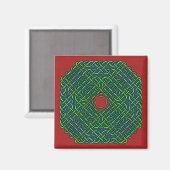 Keltenknoten-Kranz Magnet (Vorderseite/Rückseite)