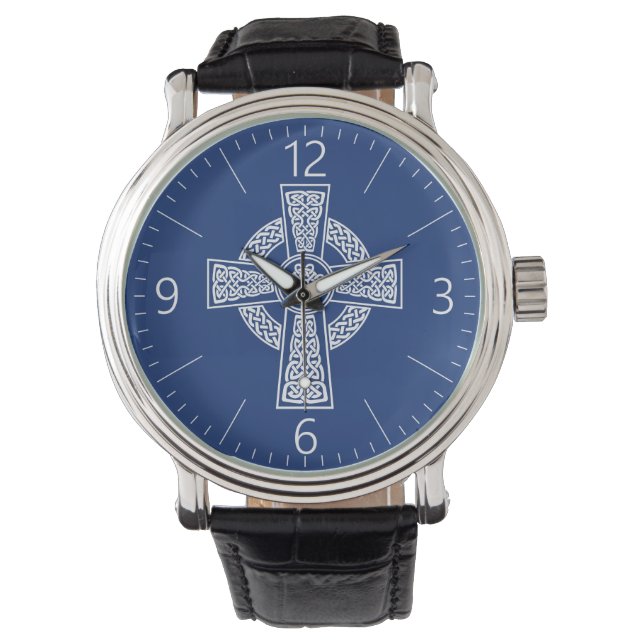 Keltenkreuz Armbanduhr (Vorderseite)