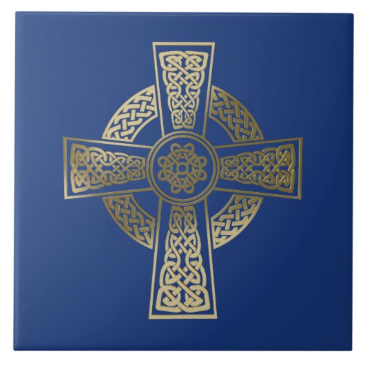 Keltenkreuz Fliese (Vorderseite)