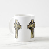 Keltenkreuz Kaffeetasse (Vorderseite Links)