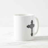 Keltenkreuz Kaffeetasse (VorderseiteRechts)