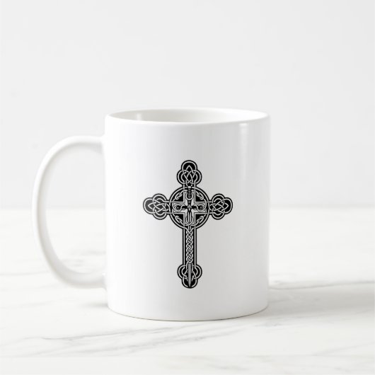 Keltenkreuz Kaffeetasse (Links)