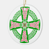 Keltenkreuz Keramik Ornament (Links)