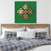 Keltenkreuz Leinwanddruck (Insitu (Schlafzimmer))