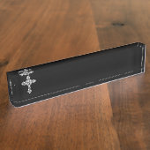 Keltenkreuz Namensplakette (Seite)
