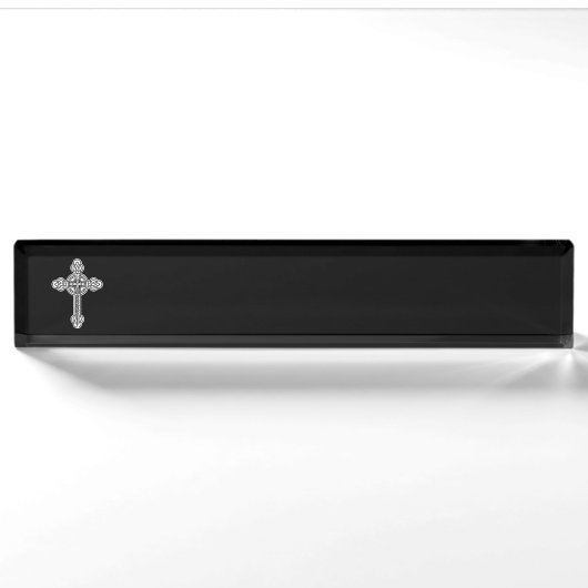 Keltenkreuz Namensplakette (Vorderseite)