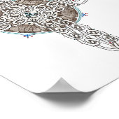 Keltenkreuz Poster (Ecke)