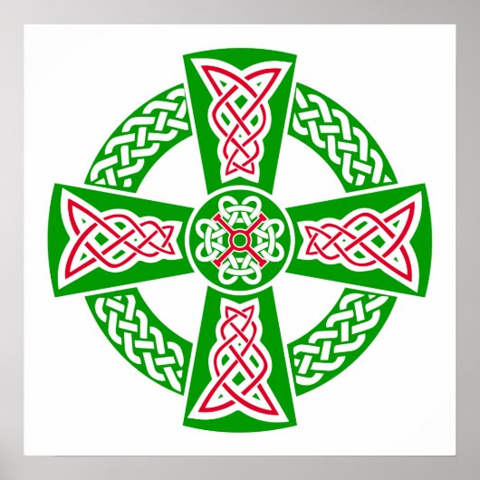 Keltenkreuz Poster (Vorne)