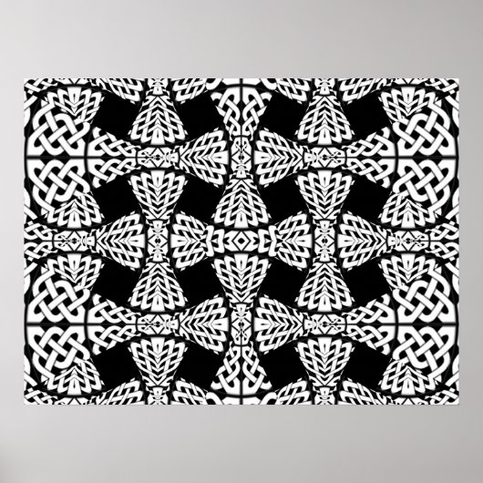 Keltenmuster Poster (Vorne)