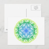 Keltenschild Postkarte (Vorne/Hinten)