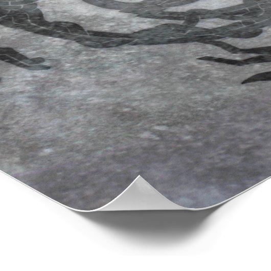 Keltenwölfe Poster (Ecke)