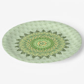 Keltic St. Patty's Day Paper Plate Pappteller (Schrägansicht)