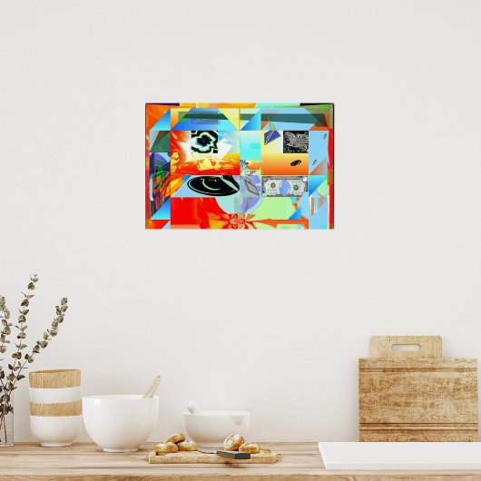 keltisch Abstrakt Poster (Küche)