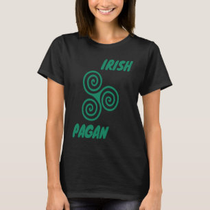 Keltisch Irisch Heidnisch Triskele Dreifaltigkeit  T-Shirt