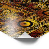 keltische Art Print Fotodruck (Ecke)