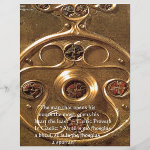 Keltische Artefakt- und Sprichwort-Geschenke und -