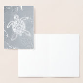 Keltische Babyschildkröte (Leere Innenseite) Folienkarte (Anzeige)