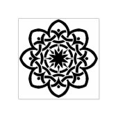 keltische Blume Briefmarke Gummistempel (Prägung)