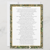 Keltische Blüte (Vorderseite)