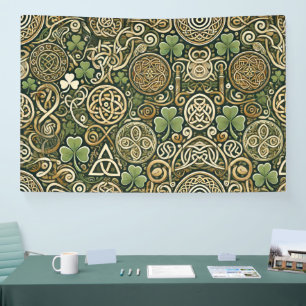 Keltische Blüte Banner