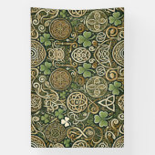 Keltische Blüte Banner (Vertikal)