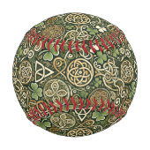 Keltische Blüte Baseball (Vorderseite)