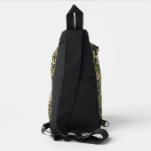 Keltische Blüte Crossbody Bag (Rückseite)