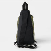 Keltische Blüte Crossbody Bag (Rückseite)