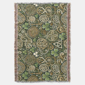 Keltische Blüte Decke (Vorderseite Vertikal)