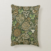 Keltische Blüte Dekokissen (Rückseite(Vertikal))