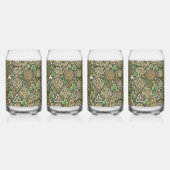 Keltische Blüte Dosenglas (Vorderseite)