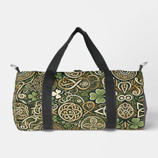 Keltische Blüte Duffle Bag (Vorderseite)