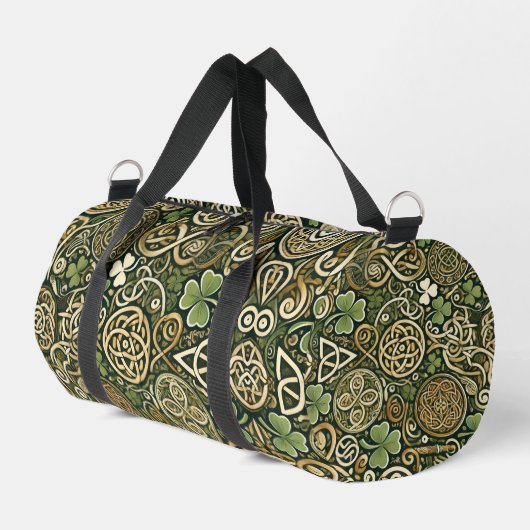 Keltische Blüte Duffle Bag (Linke Seite)