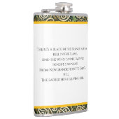 Keltische Blüte Flachmann (Rechts)