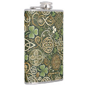 Keltische Blüte Flachmann (Rechts)