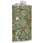 Keltische Blüte Flachmann (Rechts)