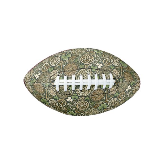 Keltische Blüte Football (Vorderseite)