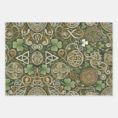 Keltische Blüte Geschenkpapier Set (Vorderseite 2)