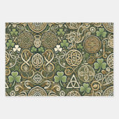 Keltische Blüte Geschenkpapier Set (Vorderseite 2)