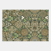 Keltische Blüte Geschenkpapier Set (Vorderseite 3)